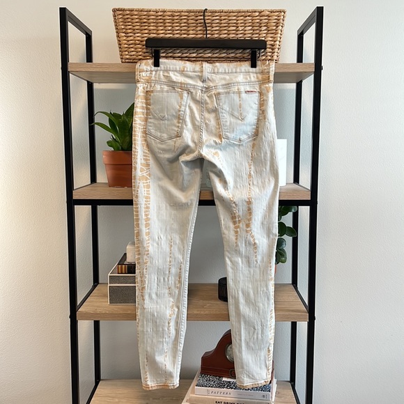 Hudson Krista Mid-Rise Tie Dye Skinny Jeans, 30 - Picture 5 of 10